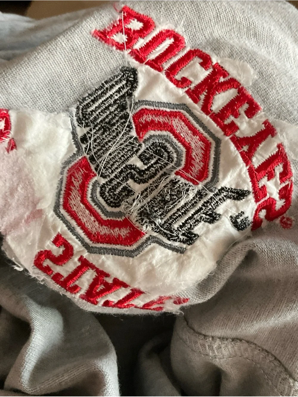 Ohio State Buckeyes Men’s PUMA Embroidered Short Sleeve T-Shirt - MED - RARE